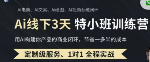 AI实操培训第20-21期线下，0基础保姆级教程，3月最新整理，企业获客、降本增效、打造超级个体-轻创工坊